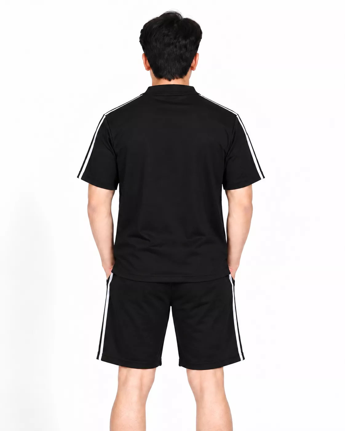 Men’s 2-Piece Activewear Set – Black