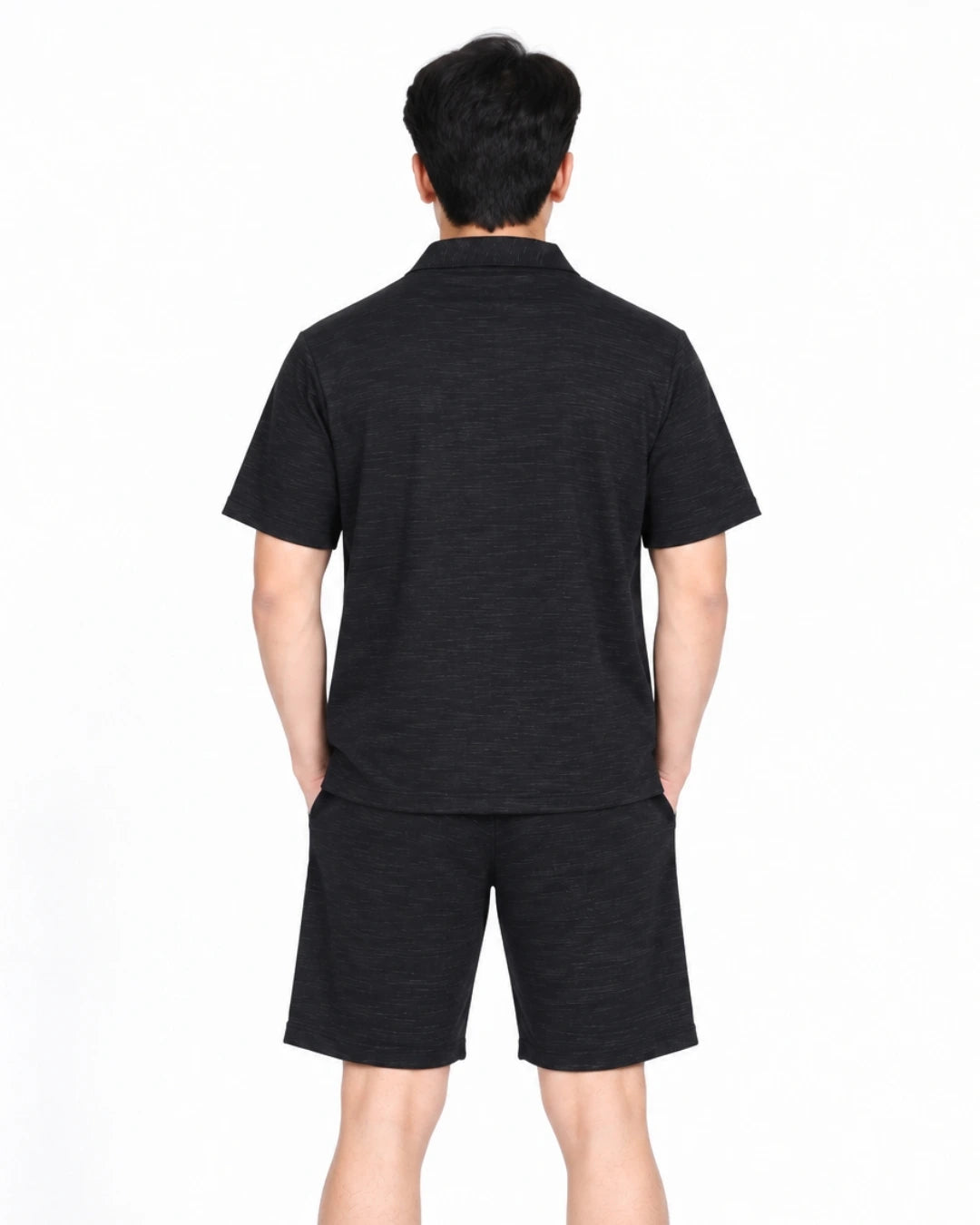 Elovery Men’s Premium Lounge Set – Black