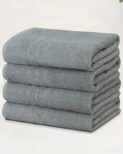 Elovery 10 Pieces Silver Towel Set – Elegant Soft Luxury Bathroom Collection