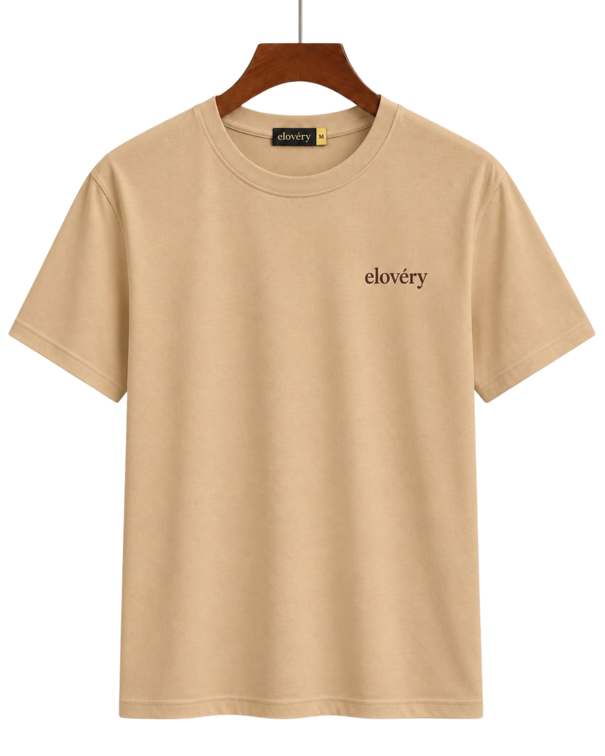 Elovéry Classic Crew Neck T-Shirt | Chest Logo