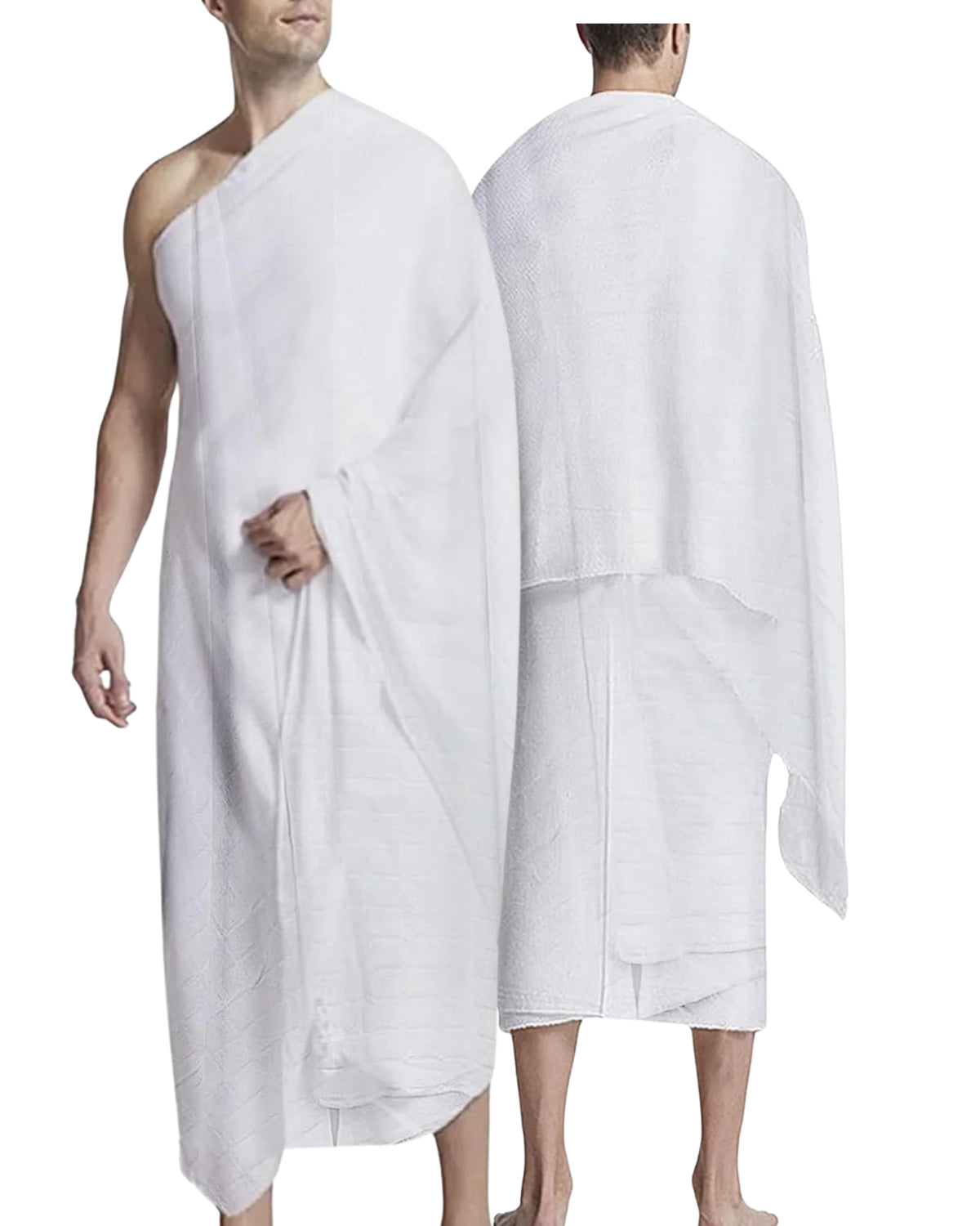 Ihram Towel for Men – Absorbent Non-Stitched Ihram for Hajj and Umrah