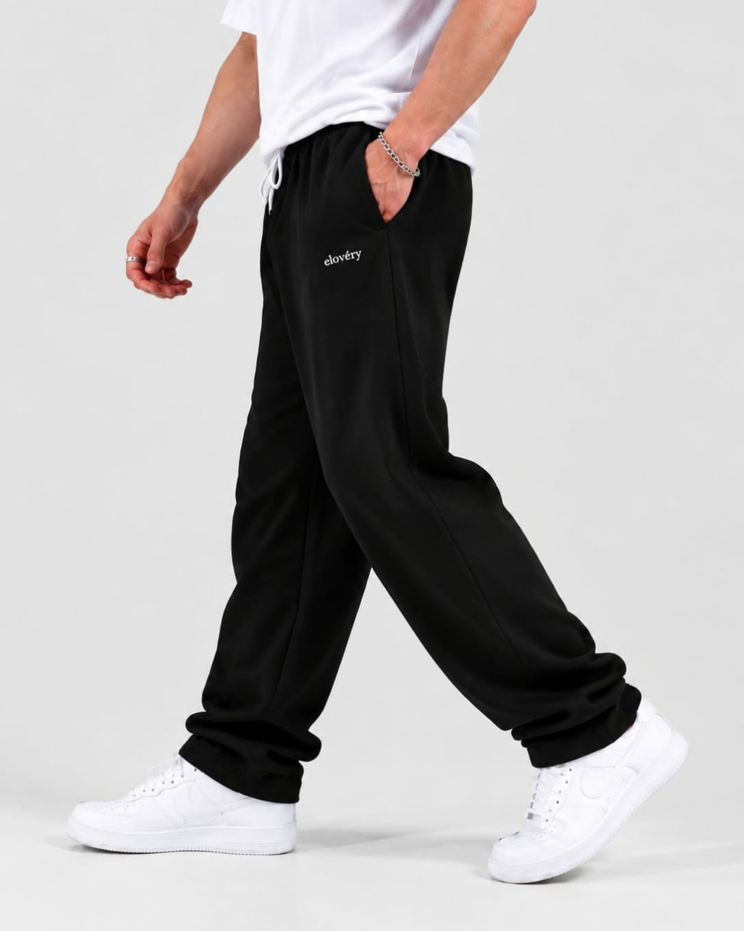 Men's Terry Jogger Trousers | Black
