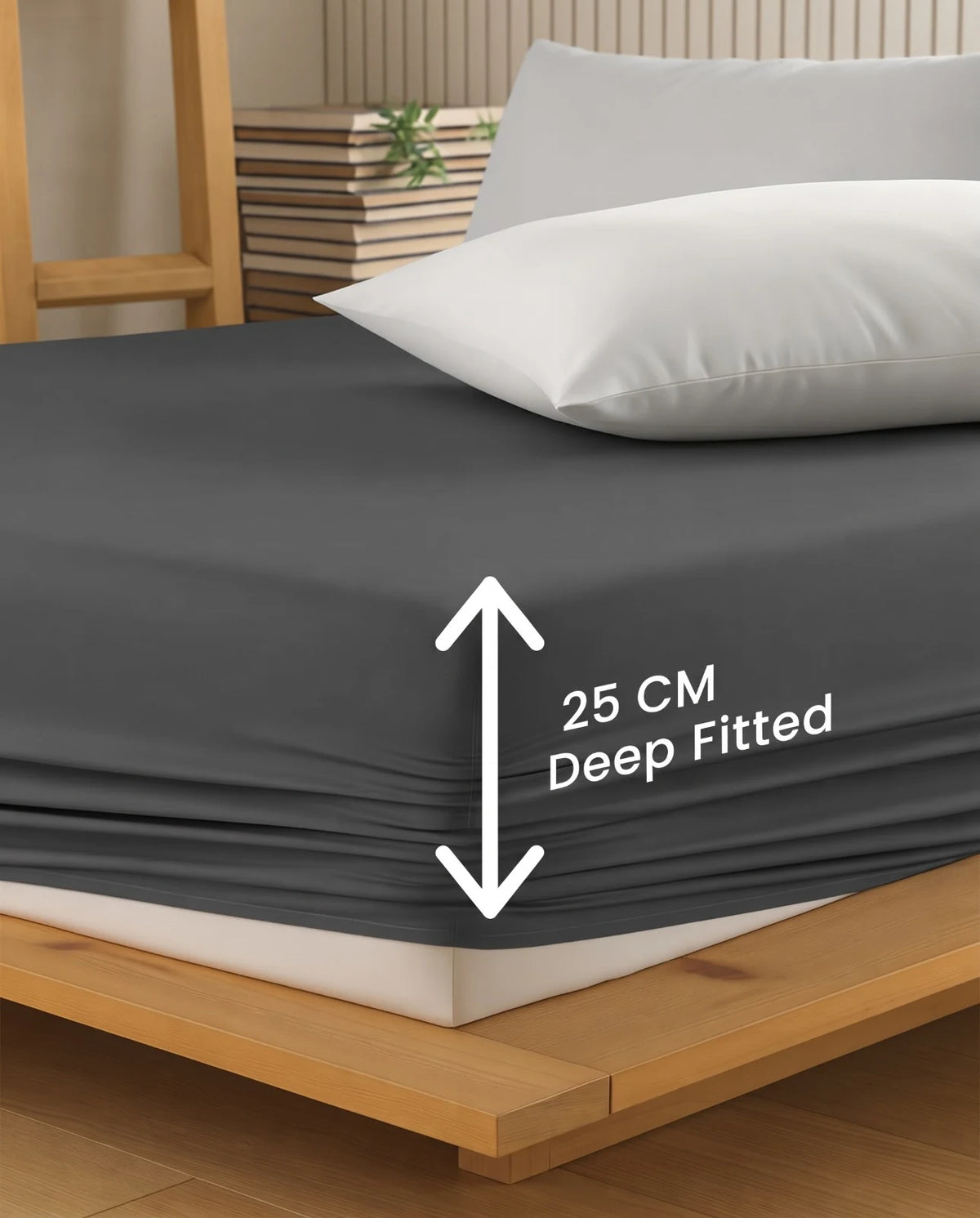 Premium Fitted Sheet With Pillows