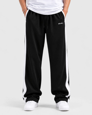 Men's Terry Jogger Trousers | Black Side Strip