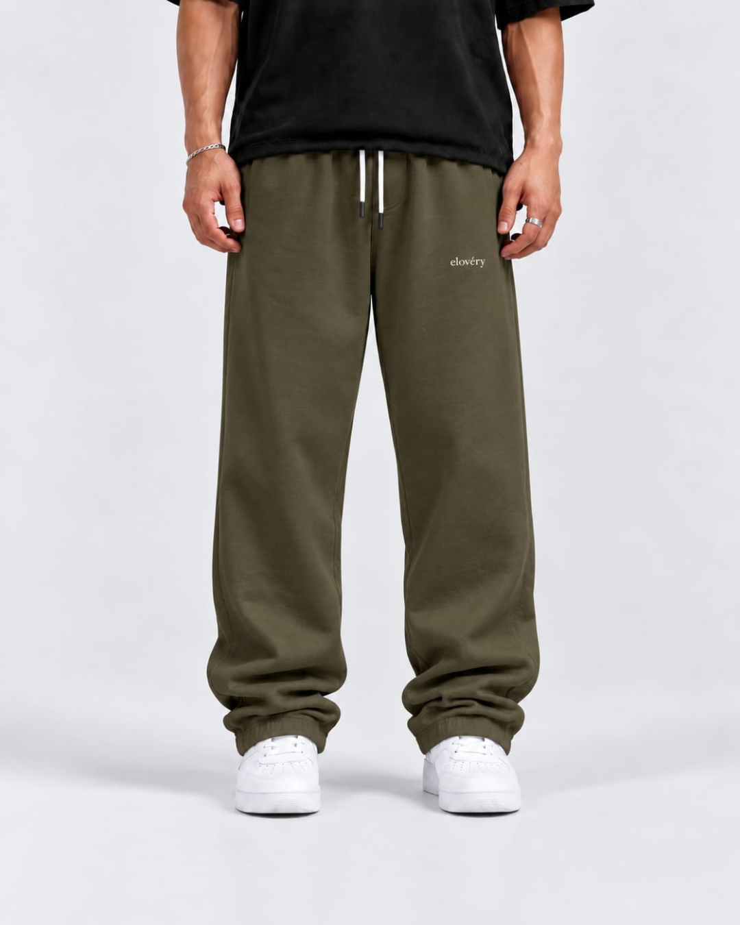 Men's Terry Jogger Trousers | Green