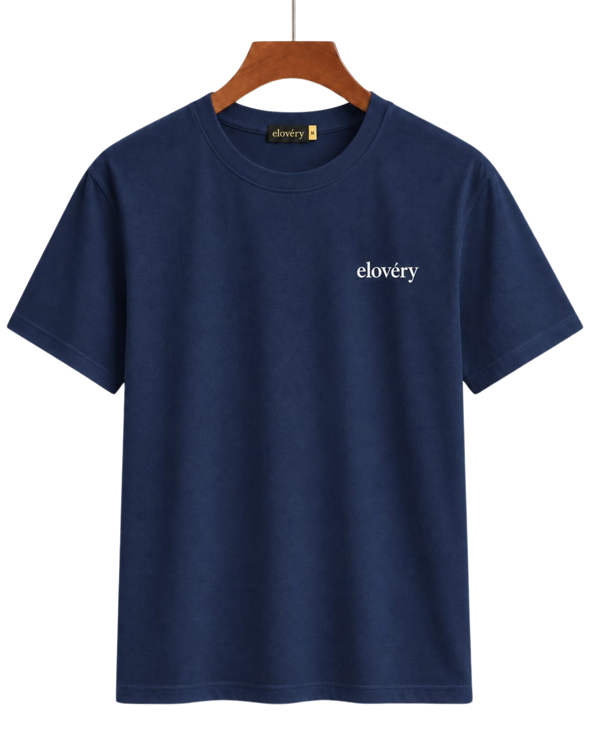 Elovéry Classic Crew Neck T-Shirt | Chest Logo