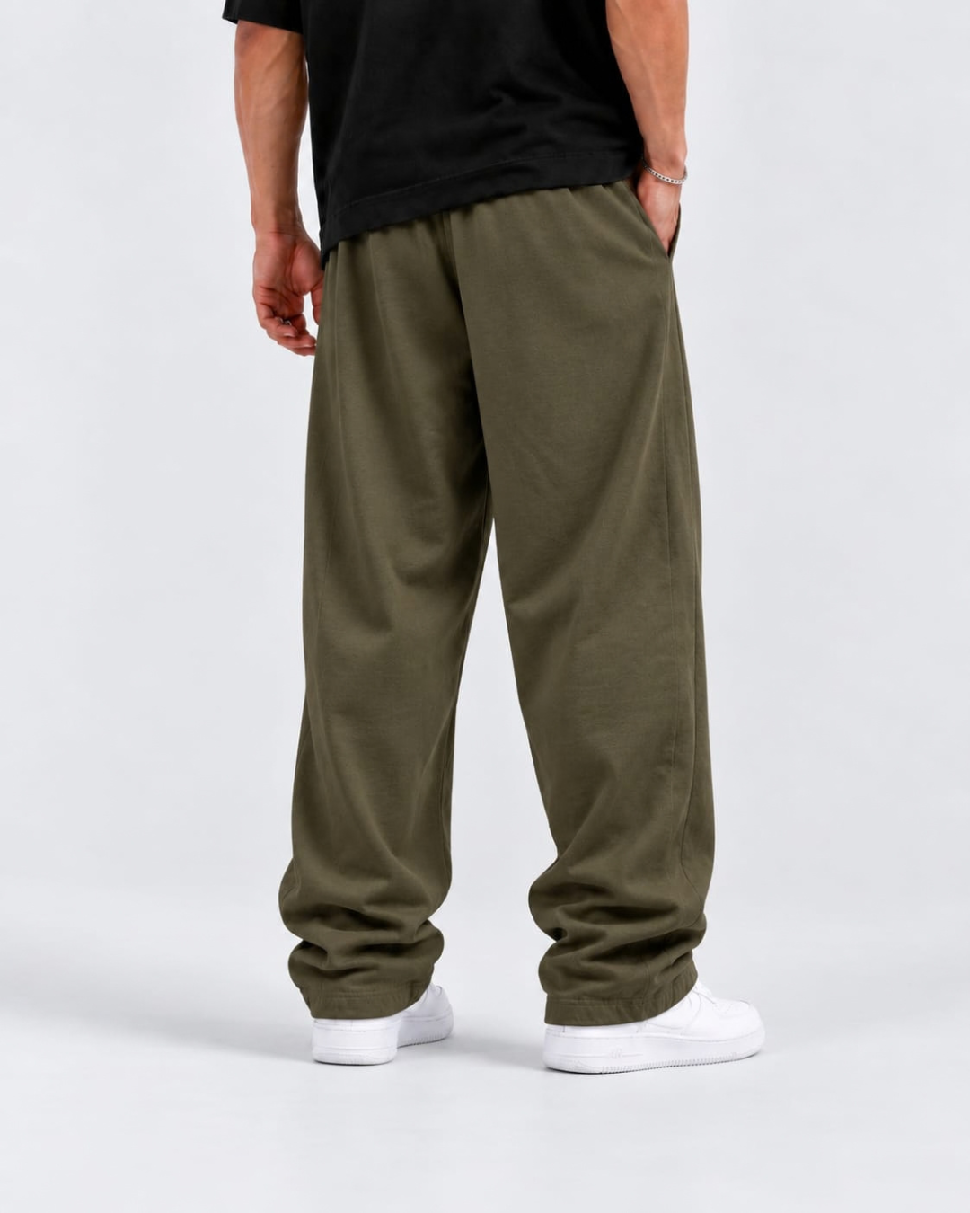 Men's Terry Jogger Trousers | Green