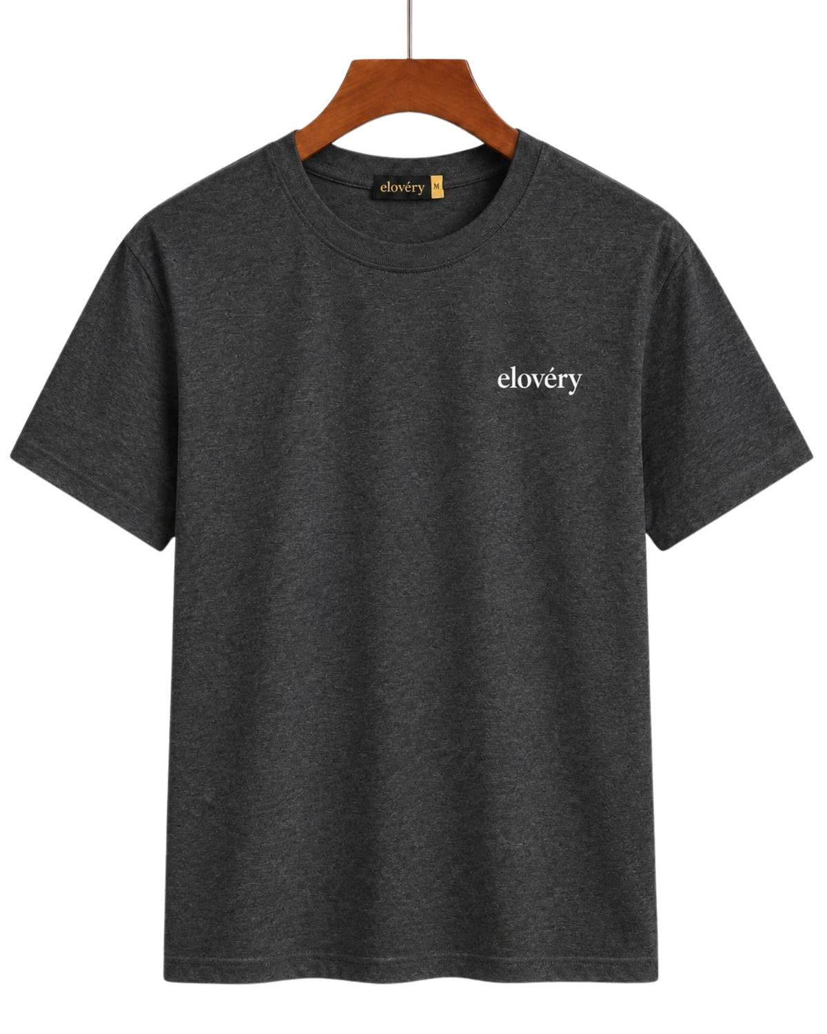 Elovéry Classic Crew Neck T-Shirt | Chest Logo