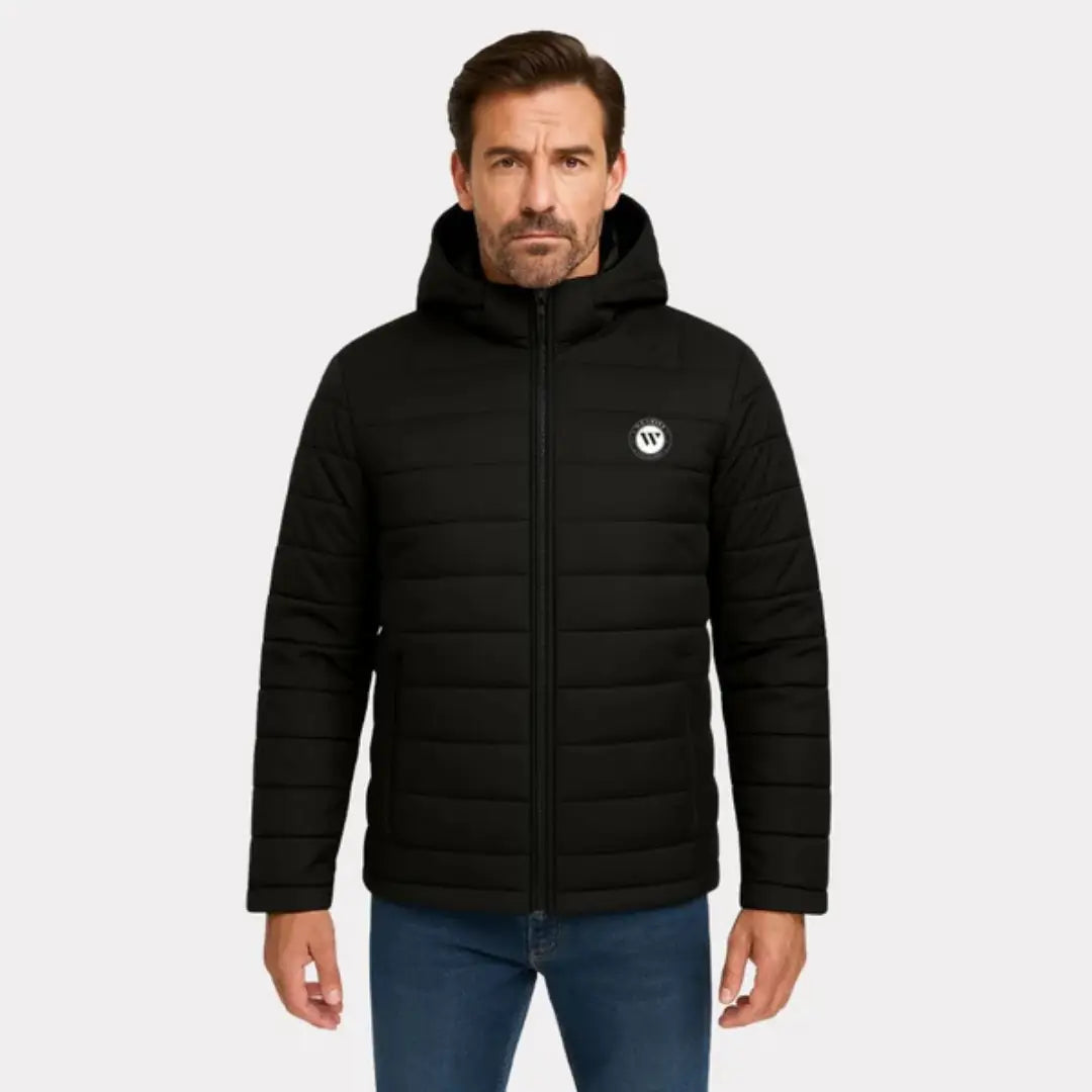 Premium Detachable Hood Puffer Jacket – Warm Quilted Winter Outerwear