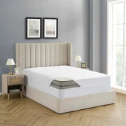 Full Zippered Mattress Protector – 6-Sided Waterproof Encasement, Bed Bug Proof, Breathable Fabric, Fits up to 15”