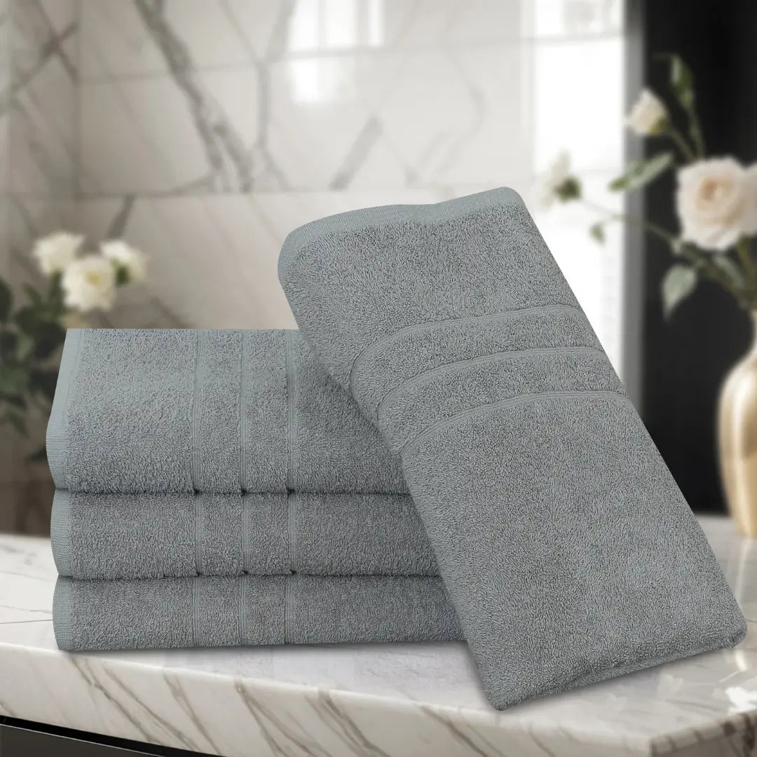 Premium Grey Towel – Soft, Absorbent, 1-Piece Luxury Bath Towel