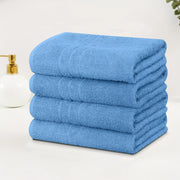 1 Piece Blue Bath Towel – Soft Absorbent Cotton Large Size Bathroom Towel
