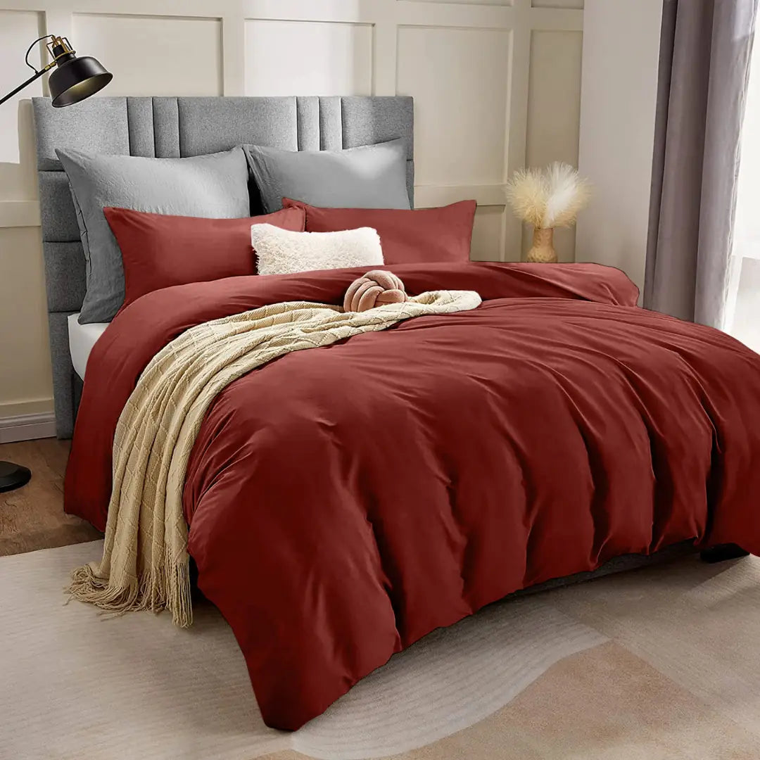 Luxury Duvet & Pillow Cover Set – Soft, Breathable & Stylish