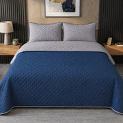Dyed Reversible Bedspread – Dual Tone Comfort & Style