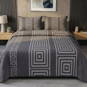 Elovery Printed Quilted Bedspread Set – 3 Piece
