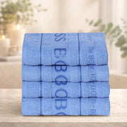 Elovery Sky Blue Boss Bath Towel – 1 Piece