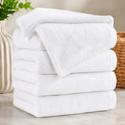 Classic White Bath Towel – 70x140 cm (Single Piece)