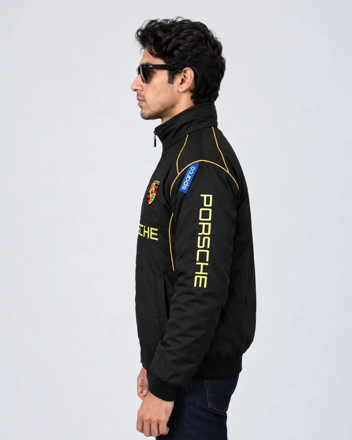 Porsche Motorsport Racing Jacket – Black