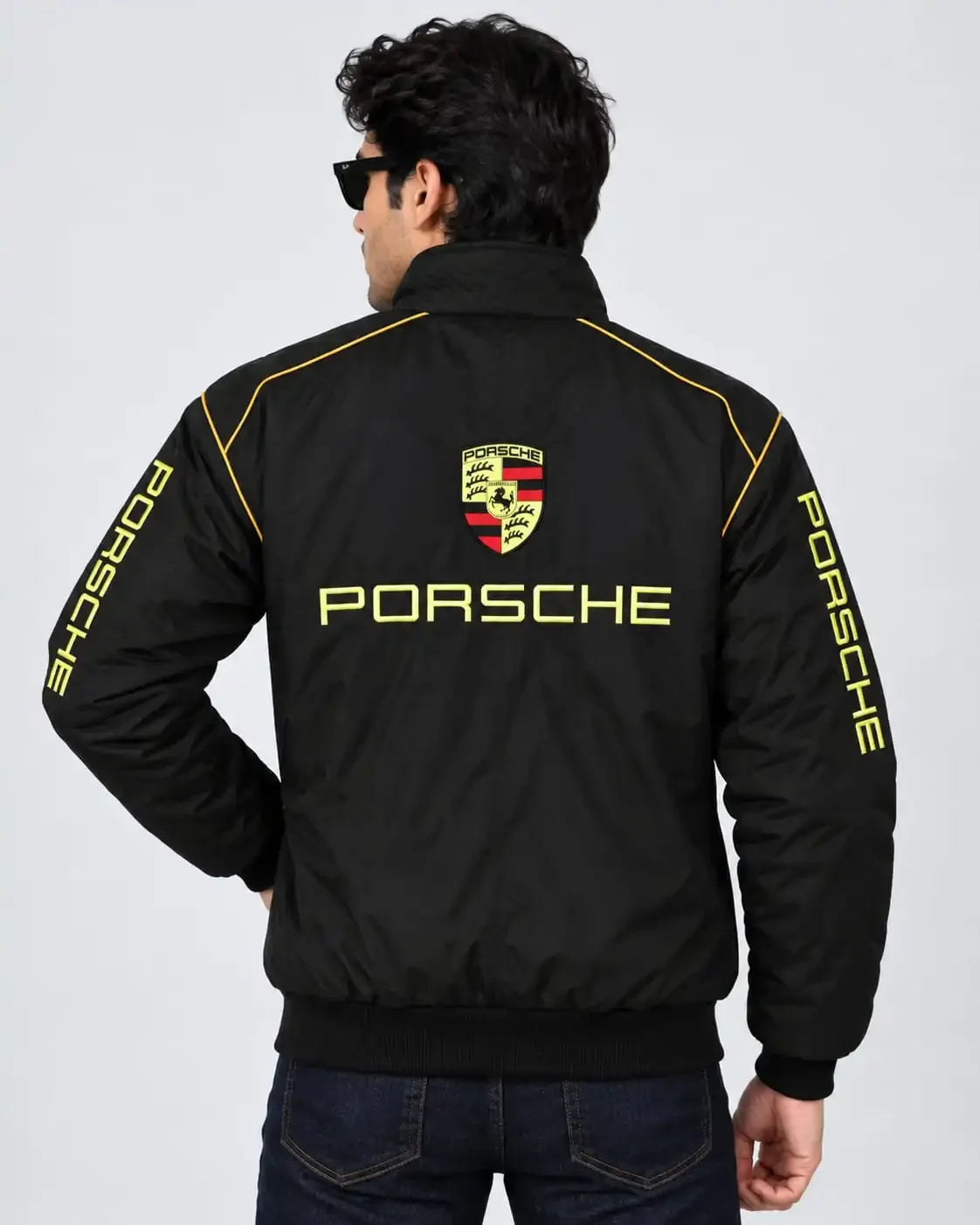 Porsche Motorsport Racing Jacket – Black
