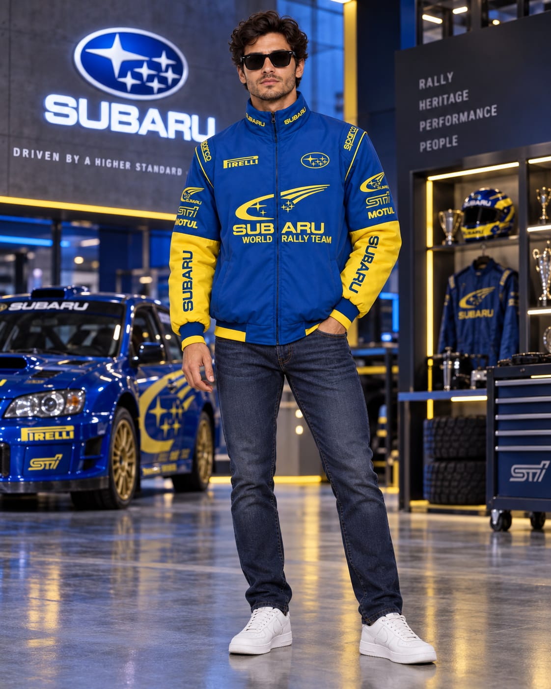 Subaru World Rally Team Racing Jacket