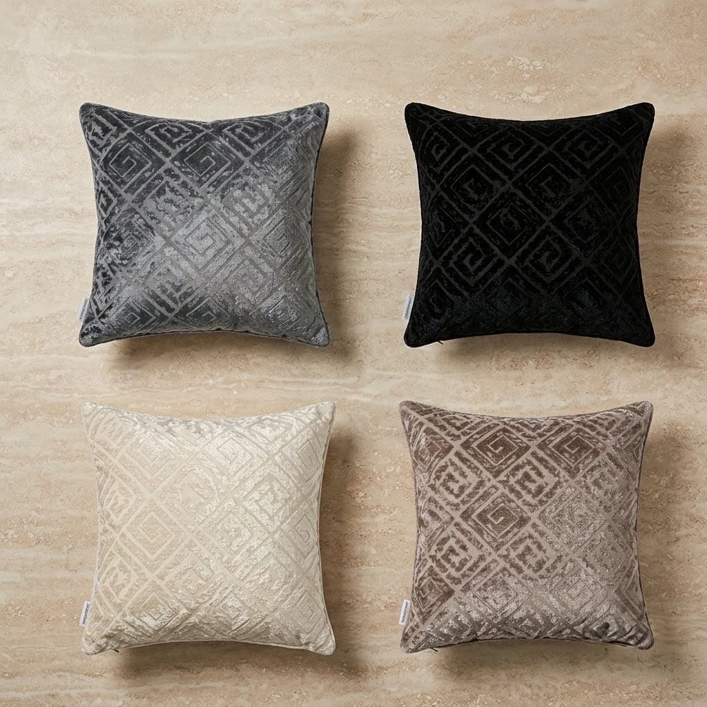 Filled Cushion | Soft Fiber Fill | Premium Quality
