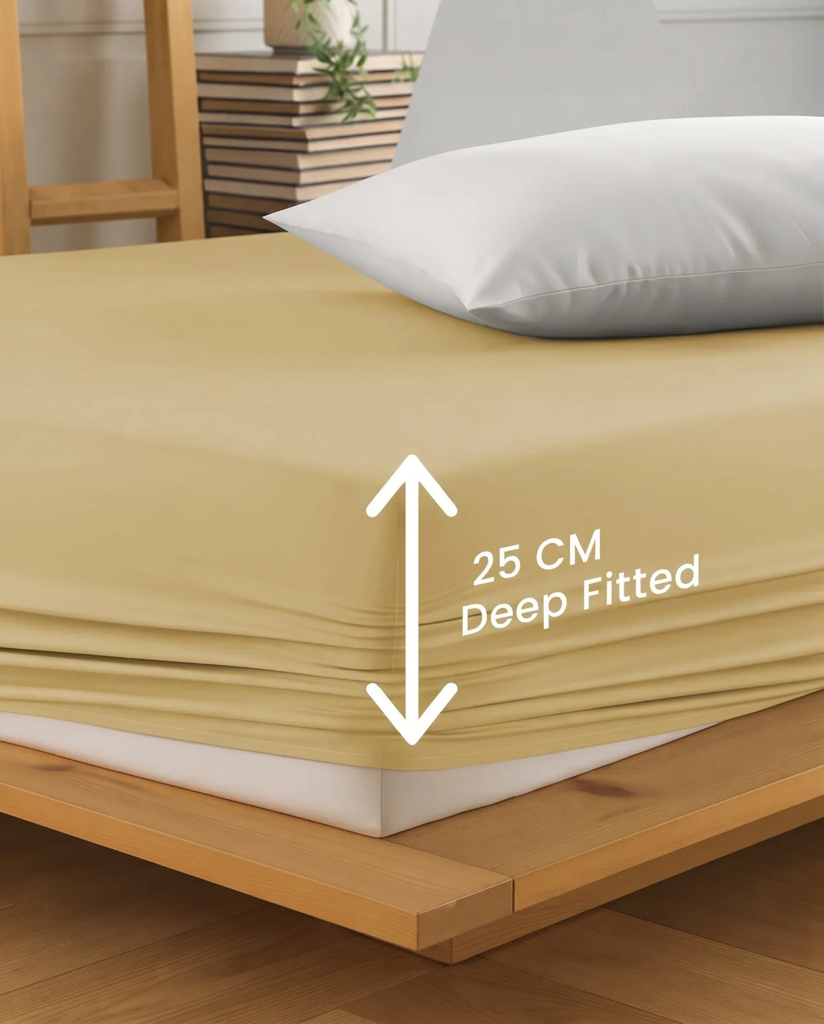 Premium Fitted Sheet With Pillows