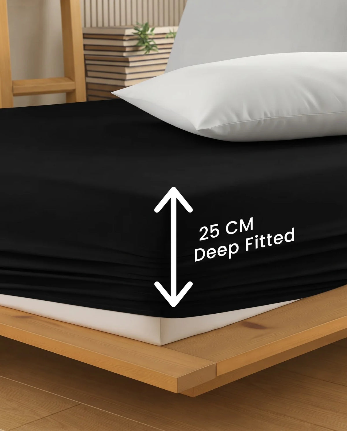 Premium Fitted Sheet With Pillows