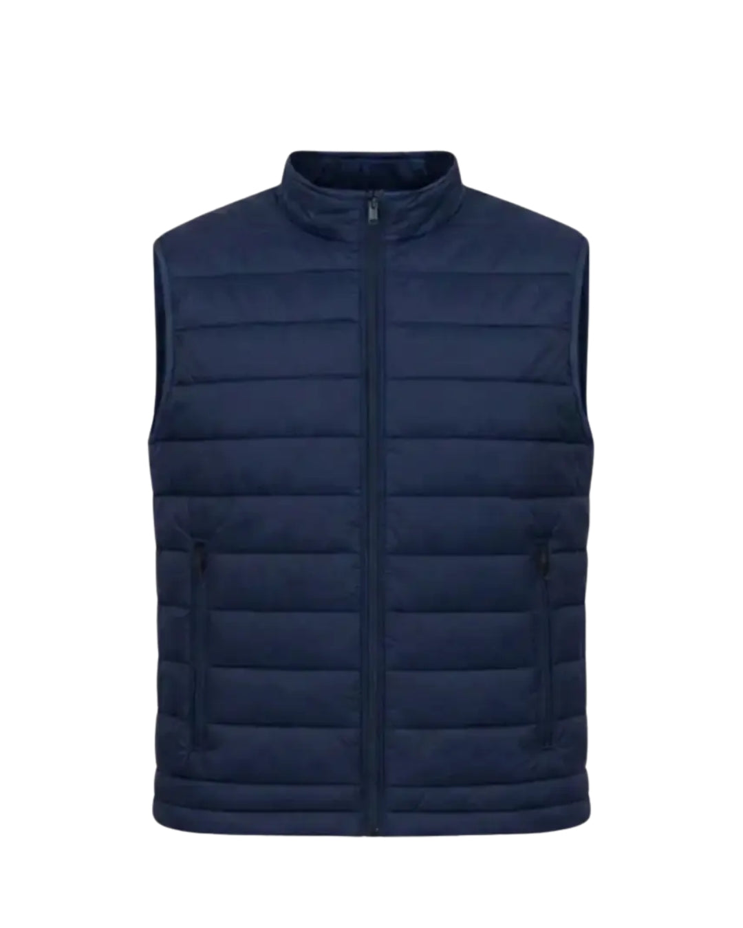 Elovery Men’s Navy Blue Puffer Vest – Lightweight Insulated Sleeveless Jacket