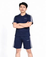 Men’s Activewear 2 Piece Set – Navy Blue