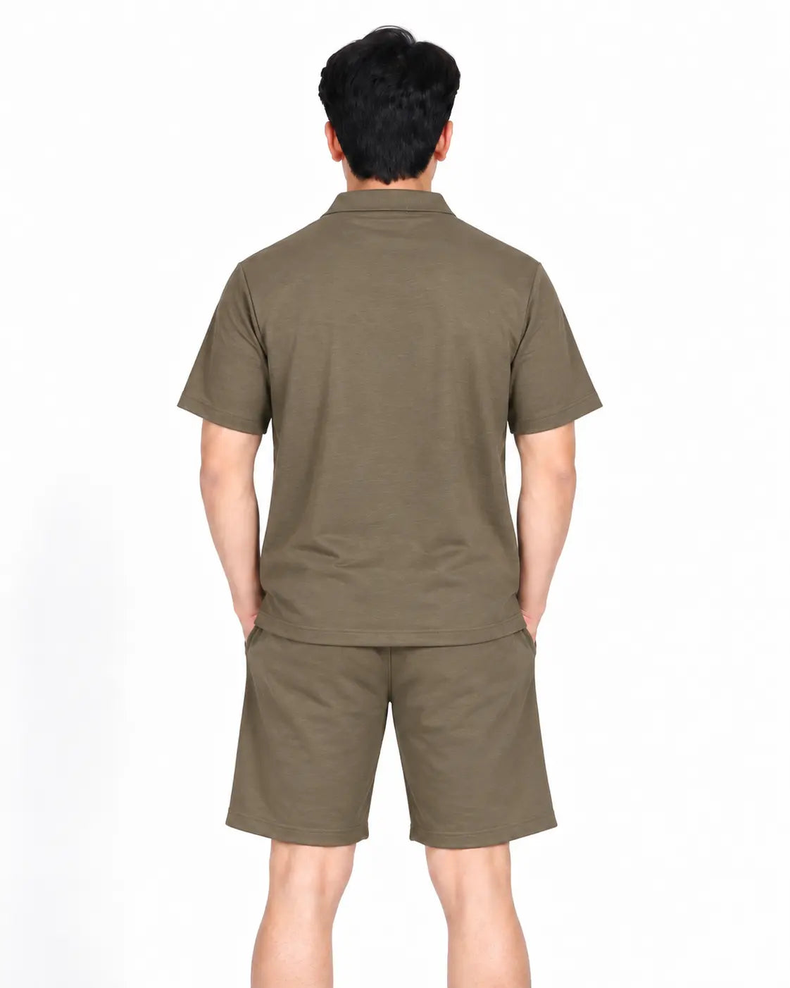 Men’s Premium Lounge Set – Olive Green