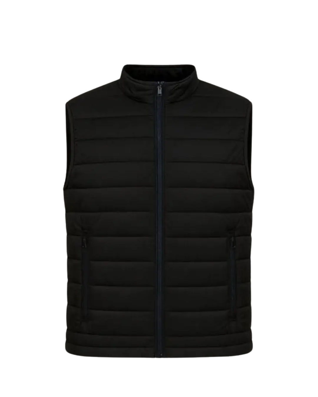 Elovery Men’s Black Puffer Vest – Lightweight Insulated Sleeveless Jacket